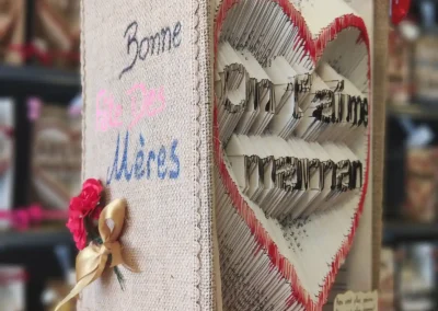 On t'aime maman in heart